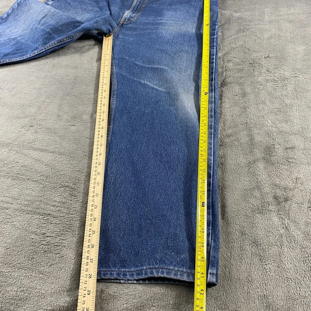VTG Levis 505 Jeans Mens W42L30 Blue Regular Fit Straight Leg Medium Wash Y2K